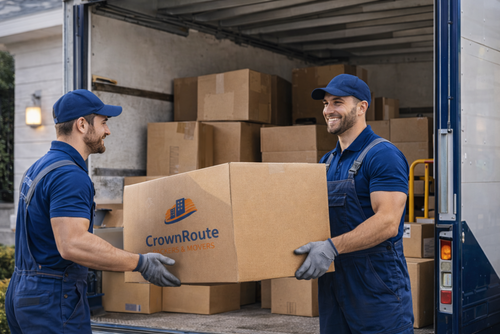 About Crown Route Packers & Movers professional packing team